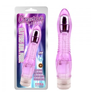 Vibrador Glitteas  Crystal Jelly